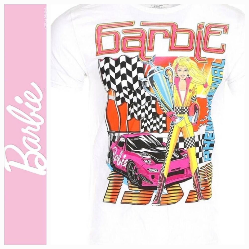 Barbie Vintage Graphic S/S T-Shirt - Picture 1 of 6